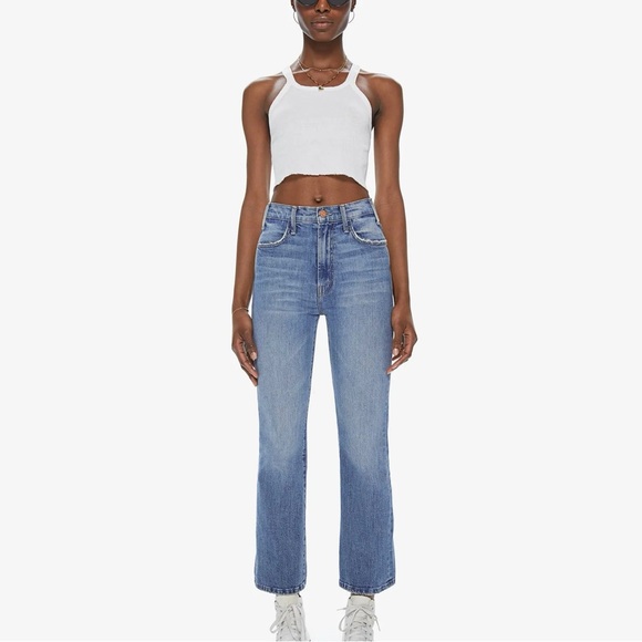 MOTHER Denim - MOTHER The Hustler Ankle Scenic Route Denim Jean